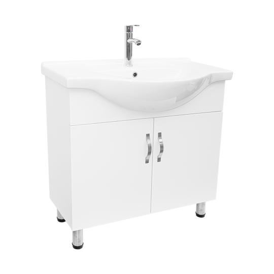 Image of Мебел за бања долен дел МЦ8501-85цм бел
