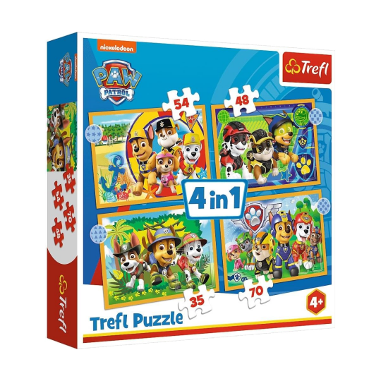 Image of 4 во 1 сложувалка  Paw Patrol