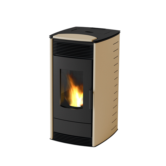 Image of Камин MBS Termo Pellet 20kw - Крем