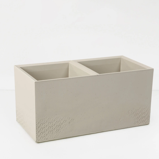 Image of Жардињера Каро 40х40х80 Беж