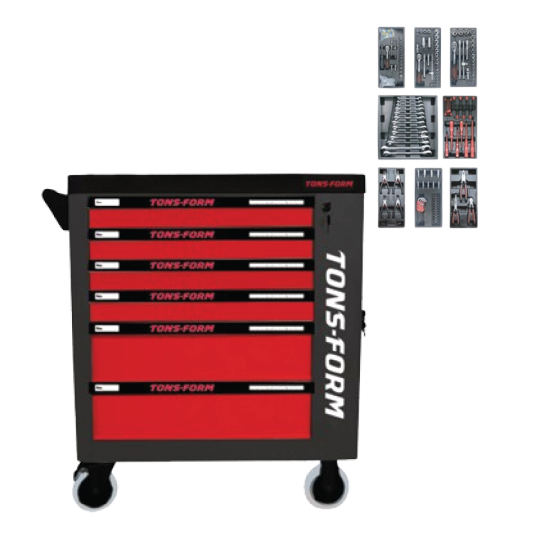 Image of Количка со алат 428KOM SO FIOKI