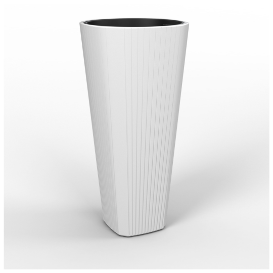 Image of Саксија Муза Висока 390 Бела LA888-05