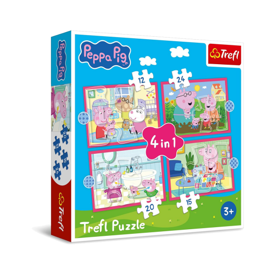 Image of Сложувалка - "3 во 1" - Peppa Pig's habi