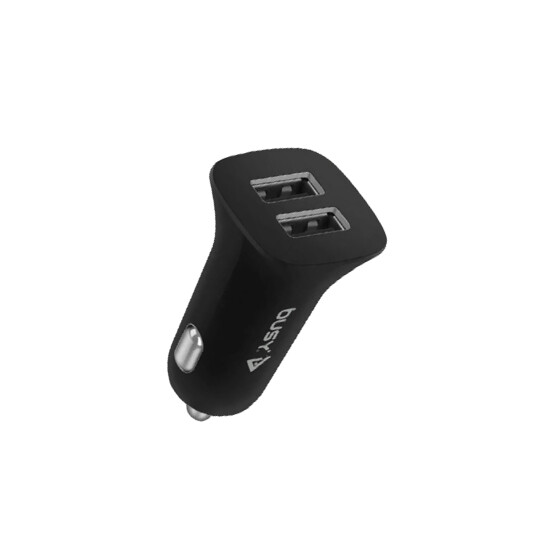 Image of BUSY Basic Line DUAL USB Car Charger Black