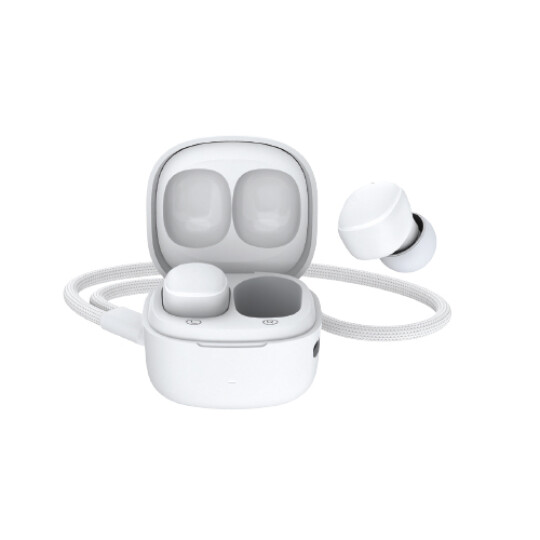 Image of Mini wireless bluetooth earbuds (white)