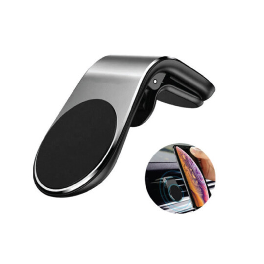 Image of Busy® Magnetic car phone pholder (silver) - 506871