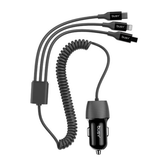 Image of BUSY Multi Connect Car charger - 50724