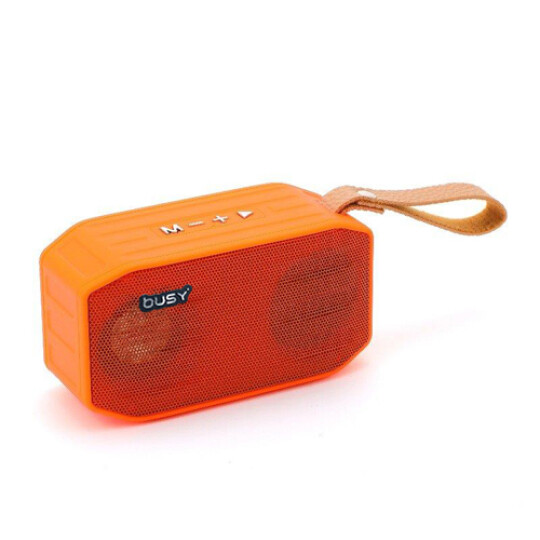 Image of Busy® Mini Wireless Speaker (Orange) - 51036