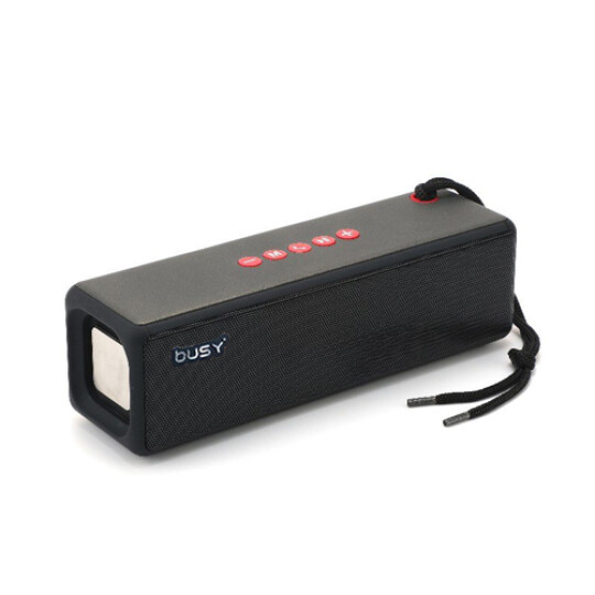 Image of Busy® Portable Wireless Speaker (Black) – 51037