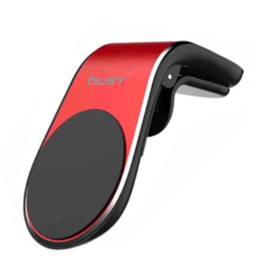 Image of Busy® Magnetic car phone pholder (red)- 506872