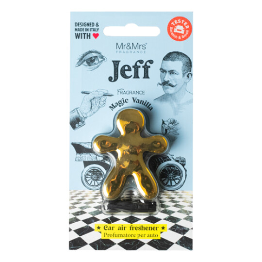 Image of MrandMrs освежувач JEFF Chrome Magic Vanilla (Златен) - 333980