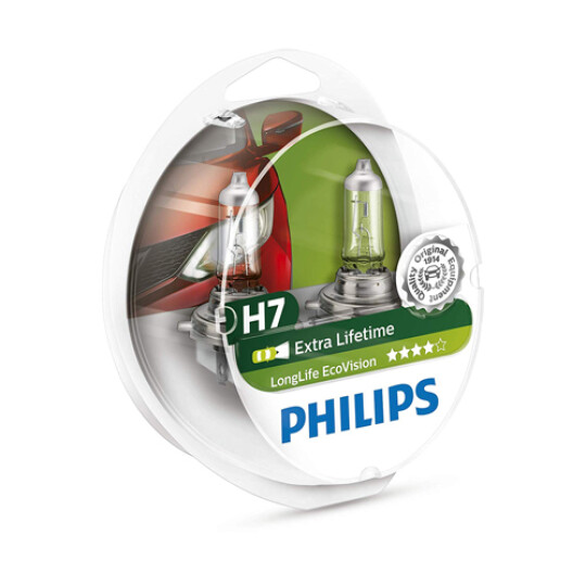 Image of Сијалици Philips H7 Long Life Eco vision 2Ком. - 362596