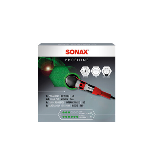 Image of Сунѓер за полирање 160 Medium Sonax ProfiLine - 493000