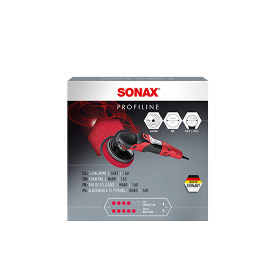 Image of Сунѓер за полирање црвен Sonax ProfiLine - 493100