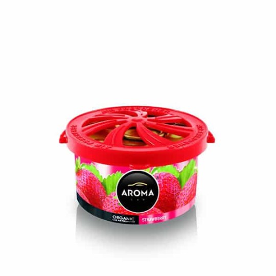 Image of Освежувач Aroma car organic - Strawberry 999565