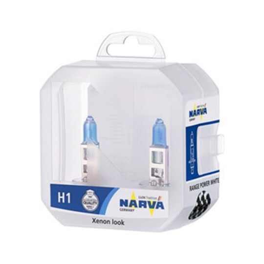 Image of NARVA H1 Xenon Look 12V 55W 4500K (2 сијалици) - 486418