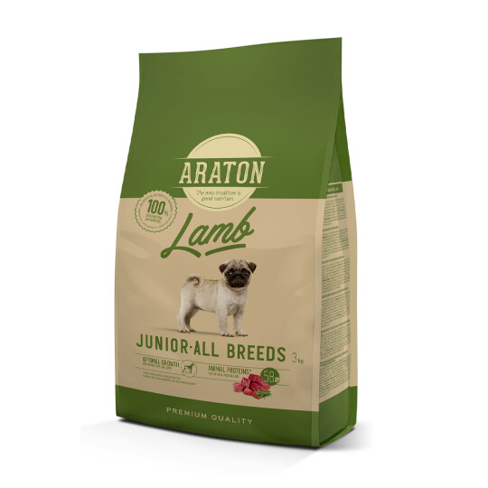 Image of ARATON DOG JUNIOR LAMB 15KG
