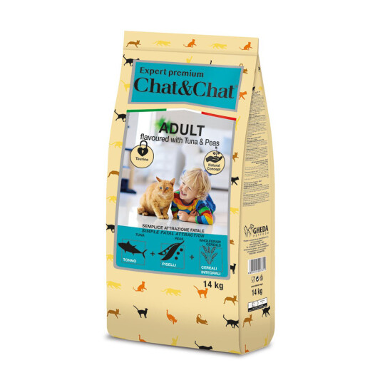 Image of CHAT&CHAT EXPERT TONO&PEAS 14KG