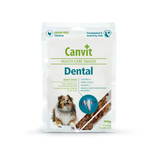 Image of CANVIT HEALTH CARE SNACK DENTAL 200 G