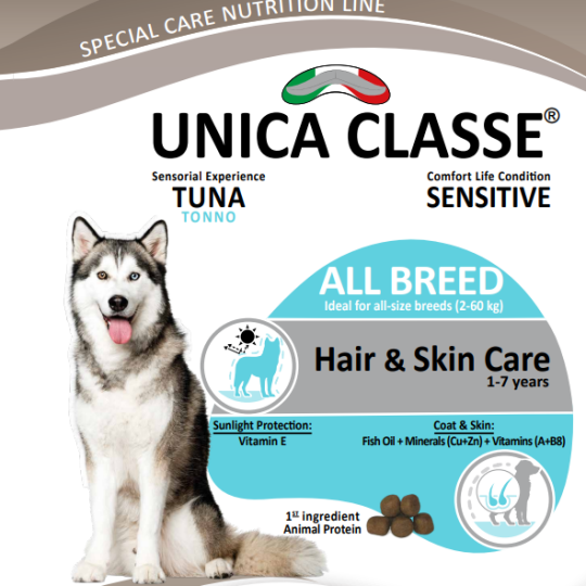 Image of UNICA CLASSE TUNA HAIR&SKIN 10KG