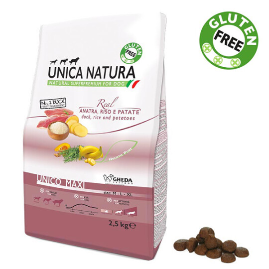 Image of UNICA NATURA MAXI DUCK 12KG