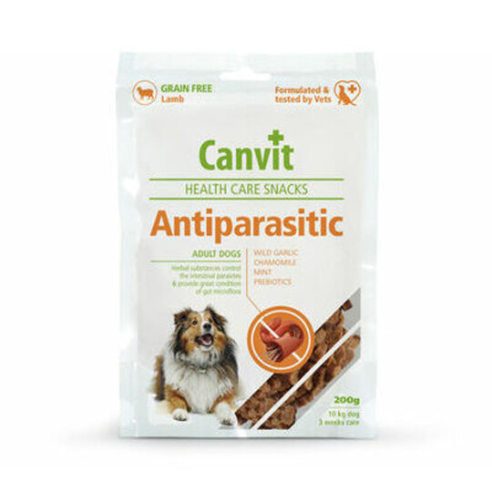 Image of CANVIT SNACK HEALTH CARE ANTI-PARASITIC 200 G