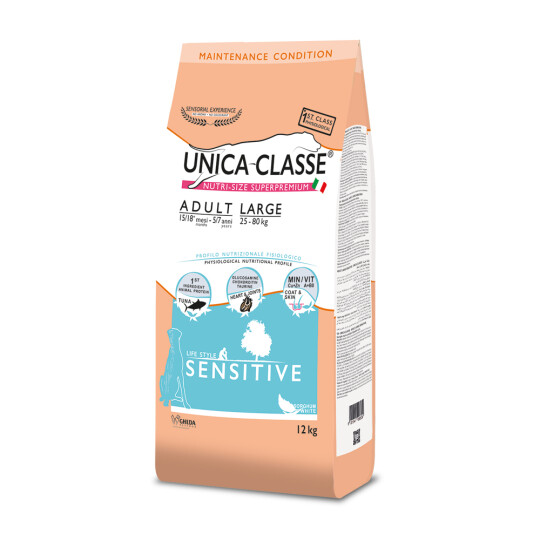 Image of Unica Classe Adult Large Sensitiv Tono 12Kg