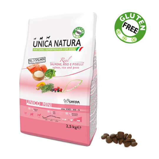 Image of UNICA NATURA MINI SALMON 7.5 KG