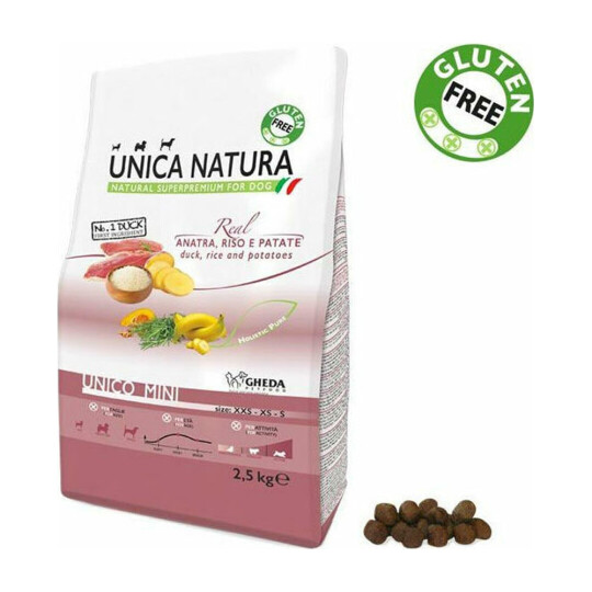 Image of UNICA NATURA MINI DUCK 7.5 KG
