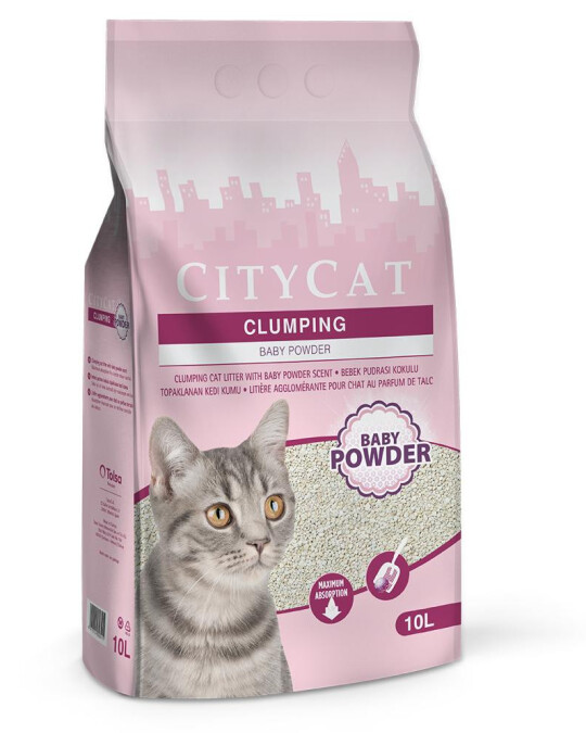 Image of CITY CAT Clumping Baby Powder - 10Lt