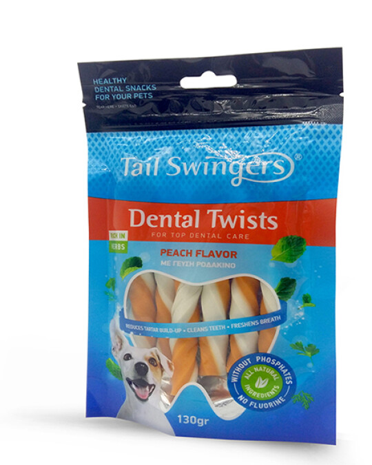 Image of Dental Twists Peach