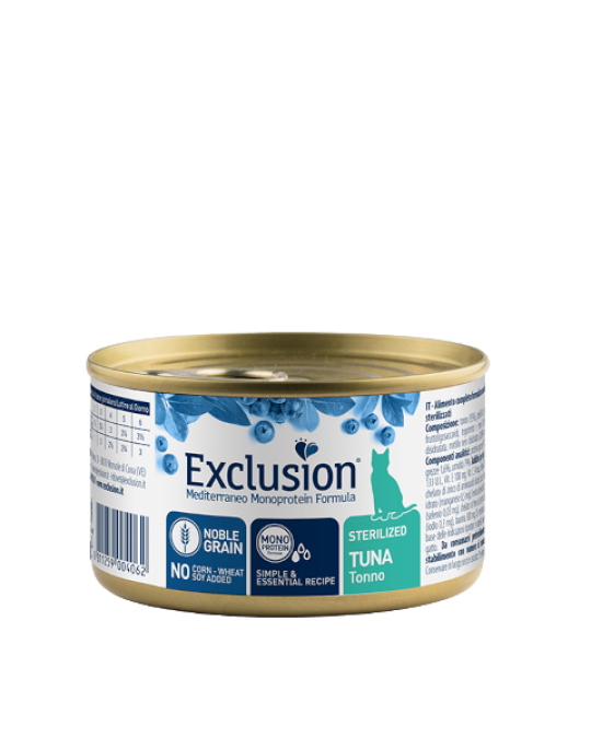 Image of Exclusion Туна во конзерва за стерилизирани мачки