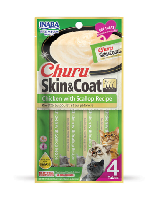 Image of Churu Skin & Coat Chicken with Scallop Recipe