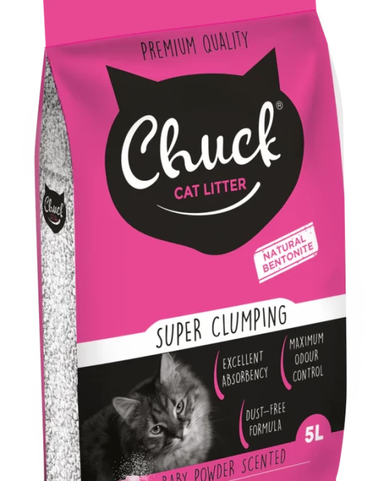 Image of Chuck Cat 5 Litre Baby Powder Scented