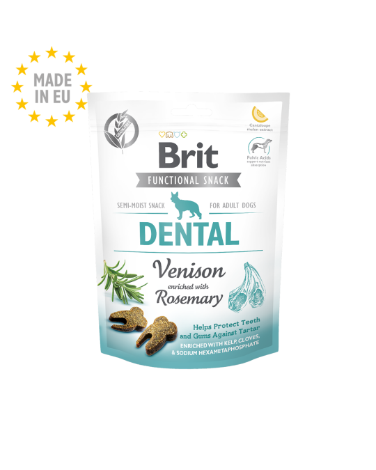 Image of Brit Care Dog Functional Snack Dental Venison