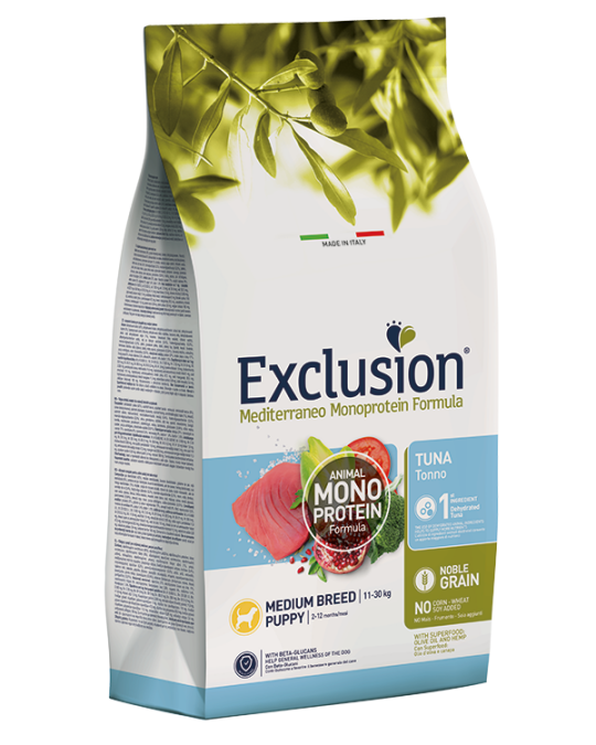 Image of EXCLUSION NOBLE GRAIN ТУНА СРЕДНА РАСА - ПАПИ