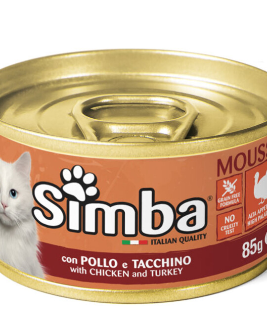 Image of Симба мачка мус со пилешко и мисирка