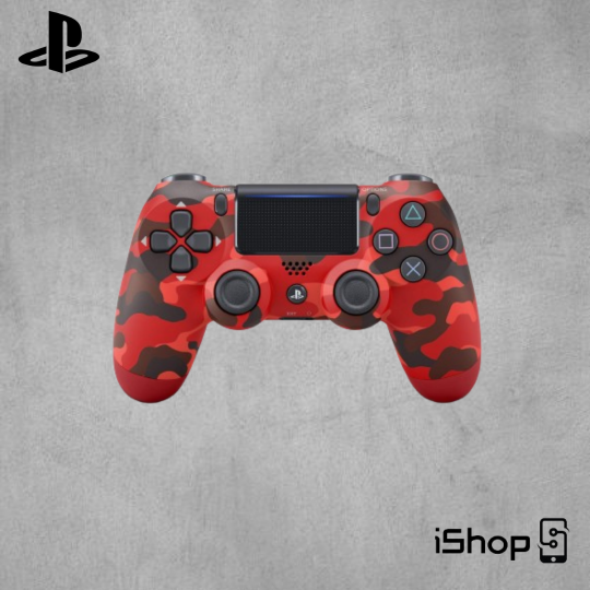Image of PS4 Controller Wireless Red Camouflage