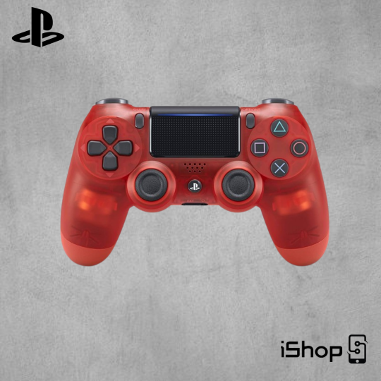 Image of PS4 Controller Wireless Crystal Red
