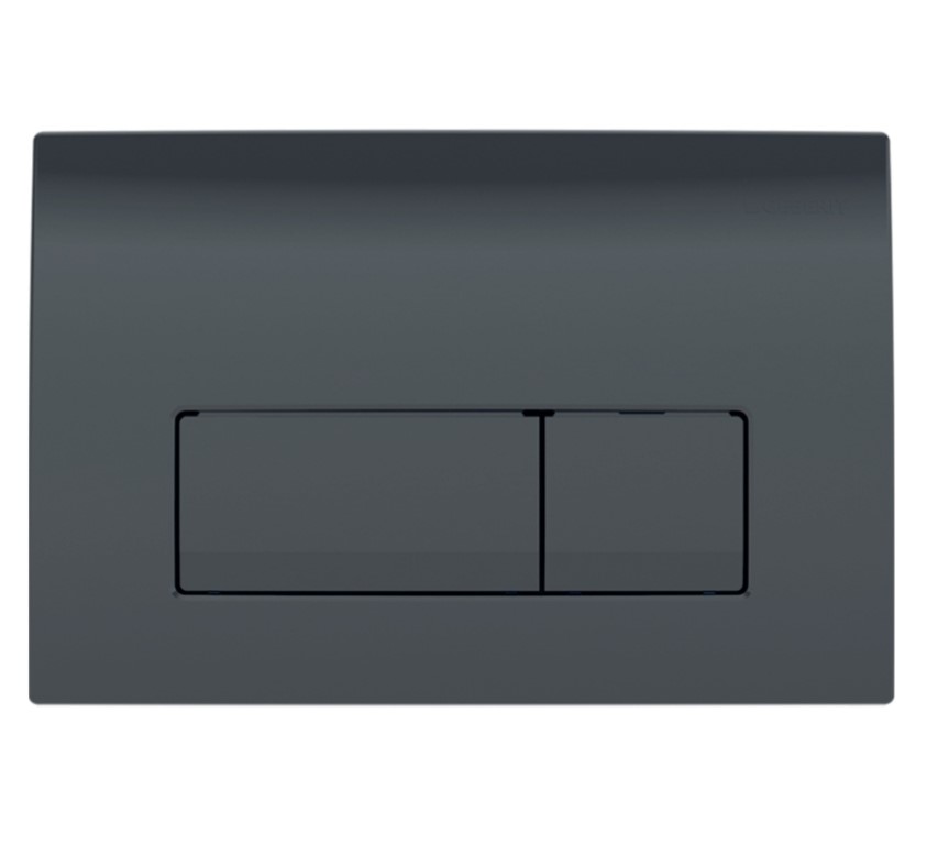 Image  of ТИПКА ЗА ВГРАДНО КАЗАНЧЕ ДЕЛТА50 ЦРНА МАТ ГЕБЕРИТ