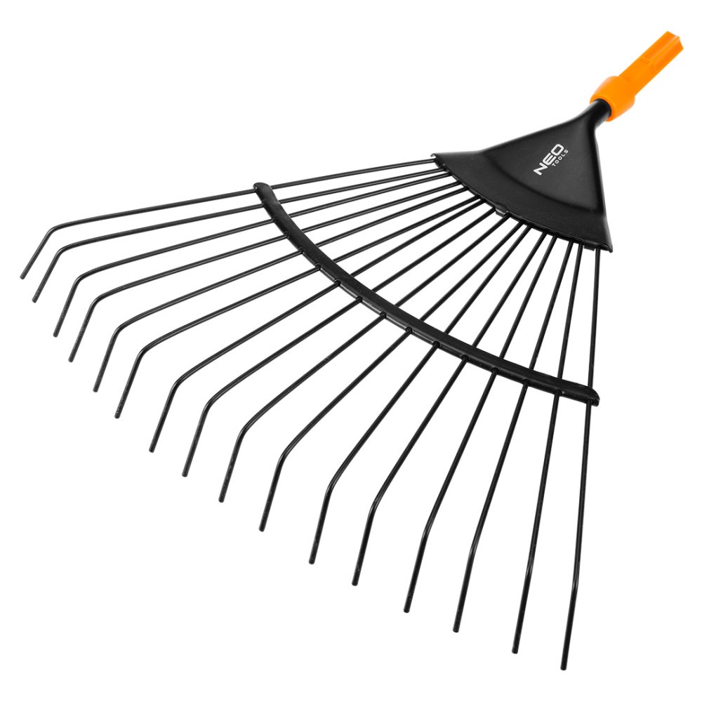 Image  of НЕО КЛИК ГРЕБЛО ЗА ЛИСЈА МЕТАЛ БЕС РАЧКА 360х400мм