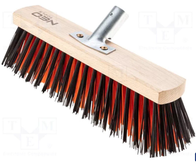 Image  of НЕО МЕТЛА ЗА ПОДОВИ МЕТАЛНА РАЧКА 30СМ