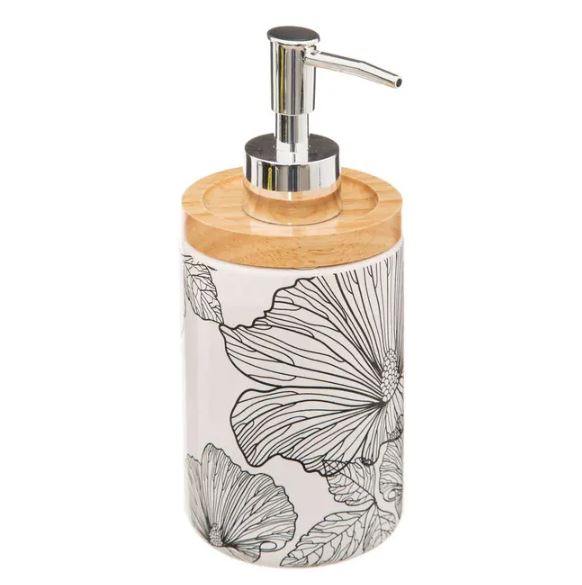 Image  of ДОЗЕР ЗА ТЕЧЕН САПУН БЕЛО ДРН КЕРАМИКА