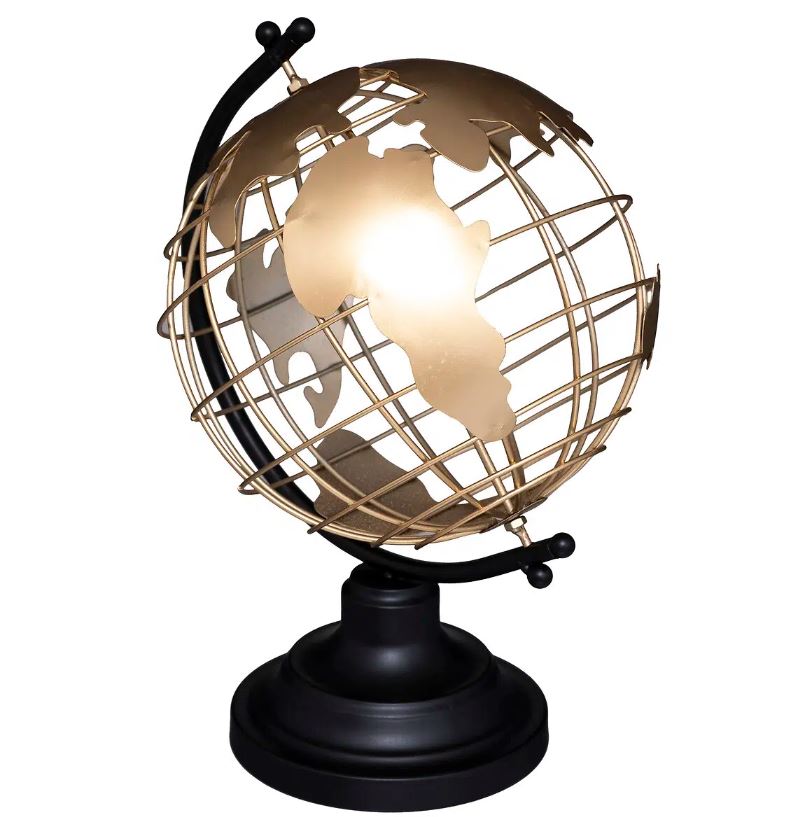 Image  of АТМОСФЕРА ГЛОБУС ЛОФТ 19,5Х18,5Х28,5 ЗЛАТЕН