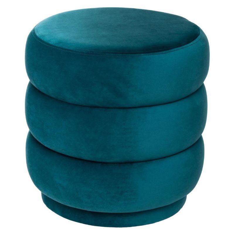 Image  of АТМОСФЕРА ТАБУРЕТКА  40Х40СМ ПЛИШ СИНА