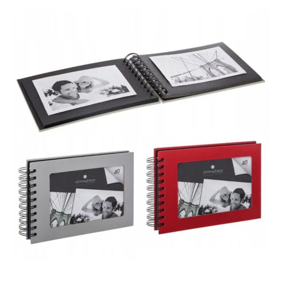 Image  of АТМОСФЕРА АЛБУМ ЗА СЛИКИ СПИРАЛ 22,3Х2,8Х14,5СМ