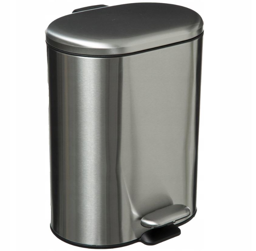 Image  of КАНТА ЗА ОТПАДОЦИ 6 Л ИНОКС СО ПЕДАЛА