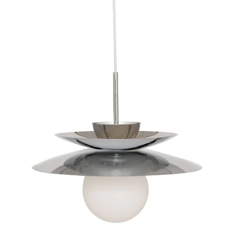 Image  of АТМОСФЕРА ЛУСТЕР ОМИА 38СМ СРЕБРЕН