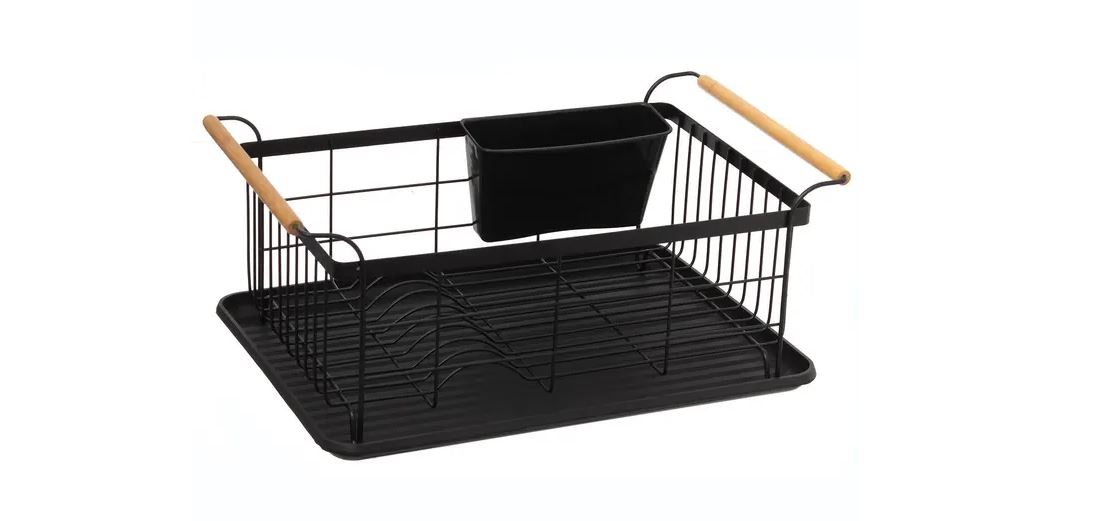 Image  of ЦЕДАЛКА ЗА САДОВИ ЦРНА МЕТАЛ 46,5Х32Х19,4 СМ