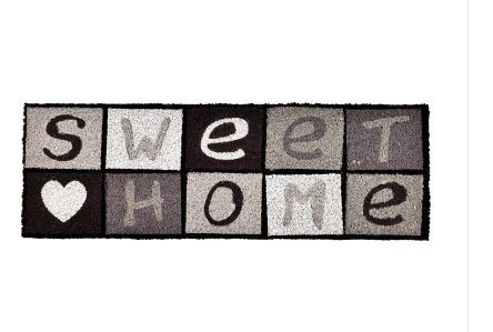 Image  of ТЕПИСОНЧЕ ЗА ПРЕД ВРАТА 25Х75 СМ СЛАТКИ ДОМЕ